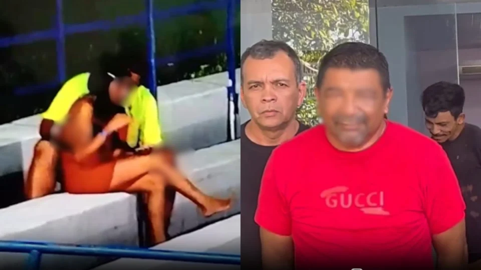 VÍDEO: homem é preso após dar bebida alcoólica e assediar sexualmente adolescente em Manacapuru