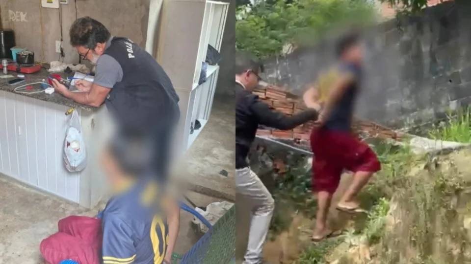 VÍDEO: homem é preso suspeito de estuprar a filha de 10 anos em Manaus; ele afirmava que ela ‘seria sua esposa’