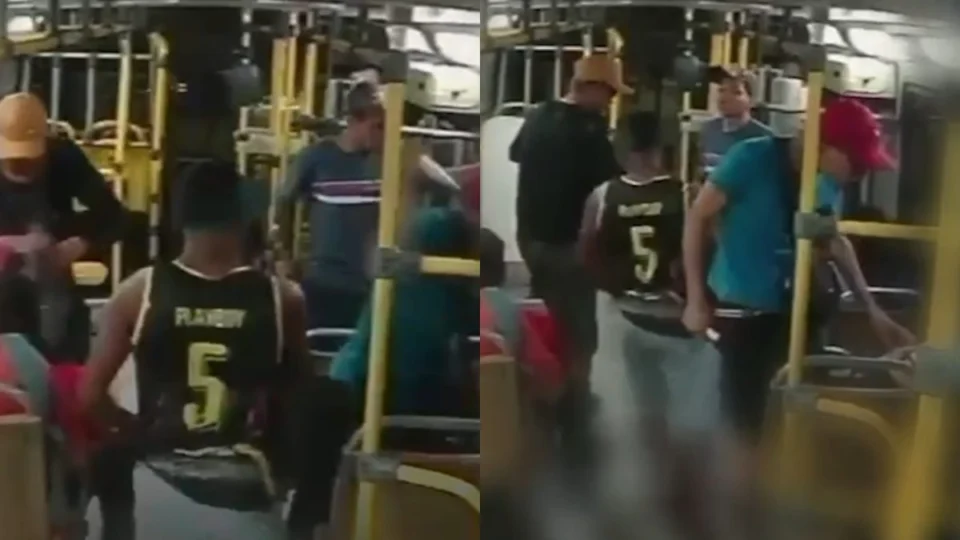 Homens assaltam ônibus e assustam passageiros em Manaus; polícia pede ajuda para localizar suspeitos