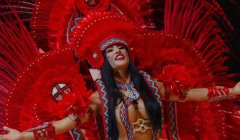 Isabelle Nogueira pinta grafismo indígena no ‘bumbum’ e gera polêmica; entenda