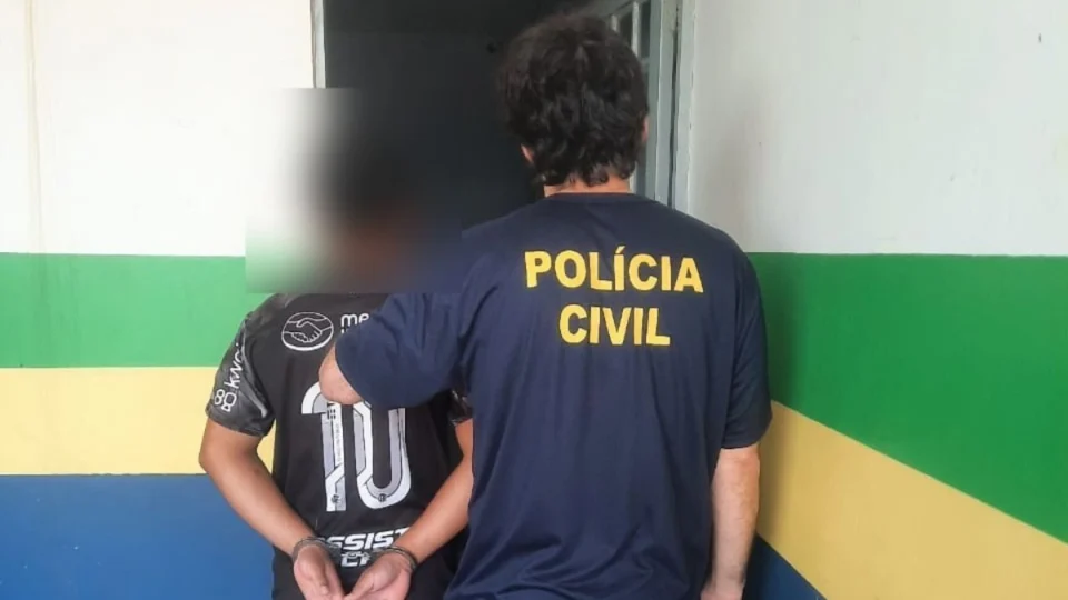 Jovem é preso após ser condenado a 3 anos internado por estuprar uma criança de 2 anos em Humaitá (AM)