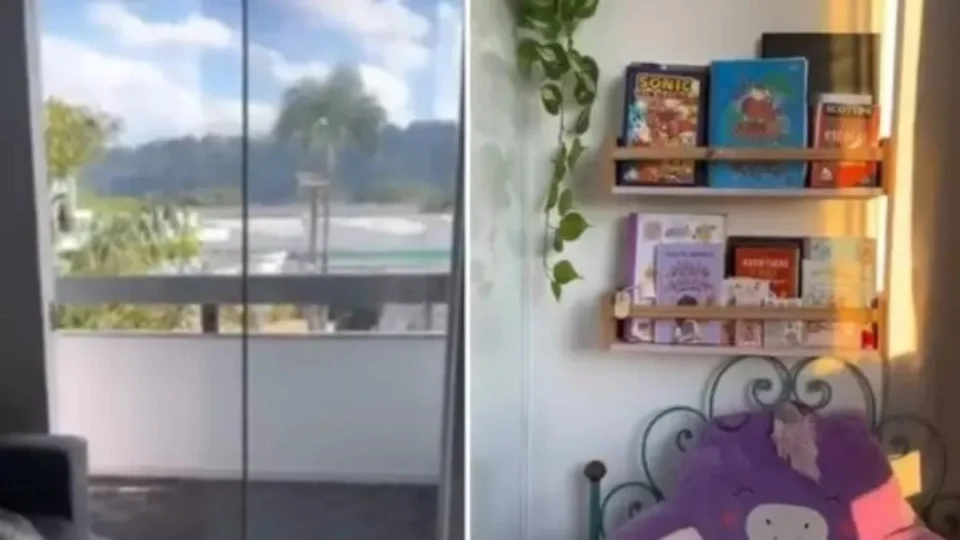VÍDEO: Mãe causa polêmica ao transformar quarto da filha em escritório e fazê-la dormir na varanda