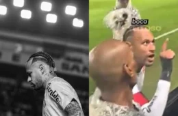 Neymar se pronuncia após bate-boca com torcedor do Santos: ‘fui ofendido de forma injusta’