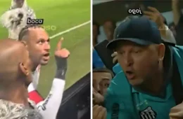 Neymar xinga torcedor do Santos após cobranças; veja vídeo