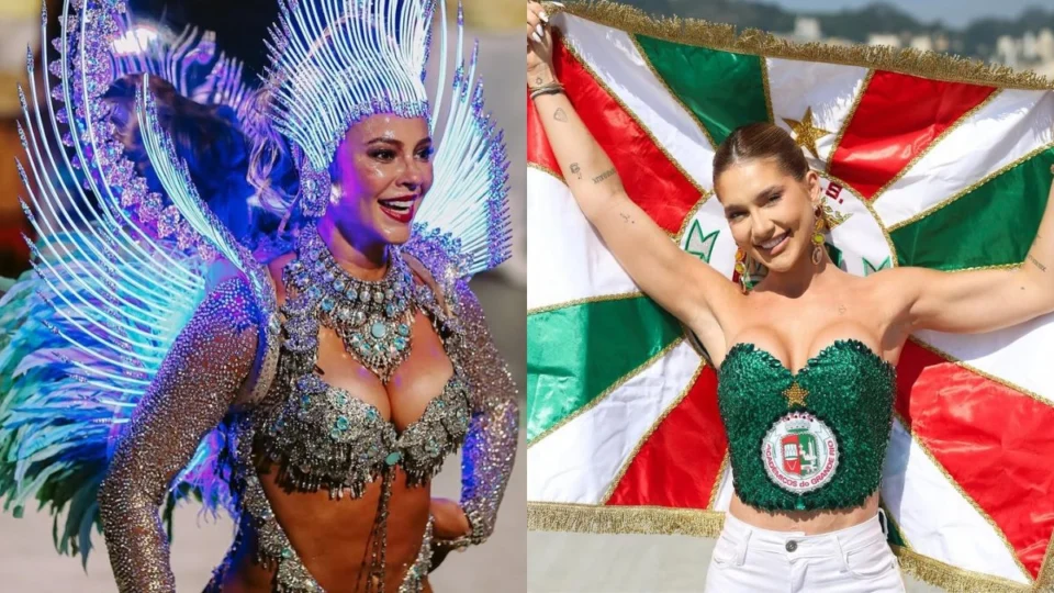 Paolla Oliveira explica novo ‘cargo’ na Grande Rio e fala sobre Virginia: ‘fui pega de surpresa’