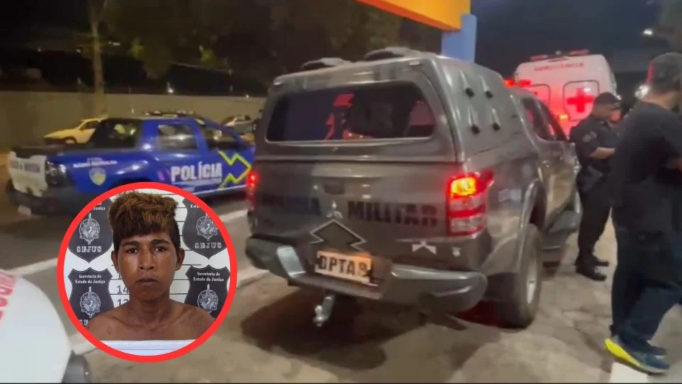 Membro do ‘Piratas do Madeira’ é baleado e preso após atirar em sargento da PM durante confronto em Porto Velho