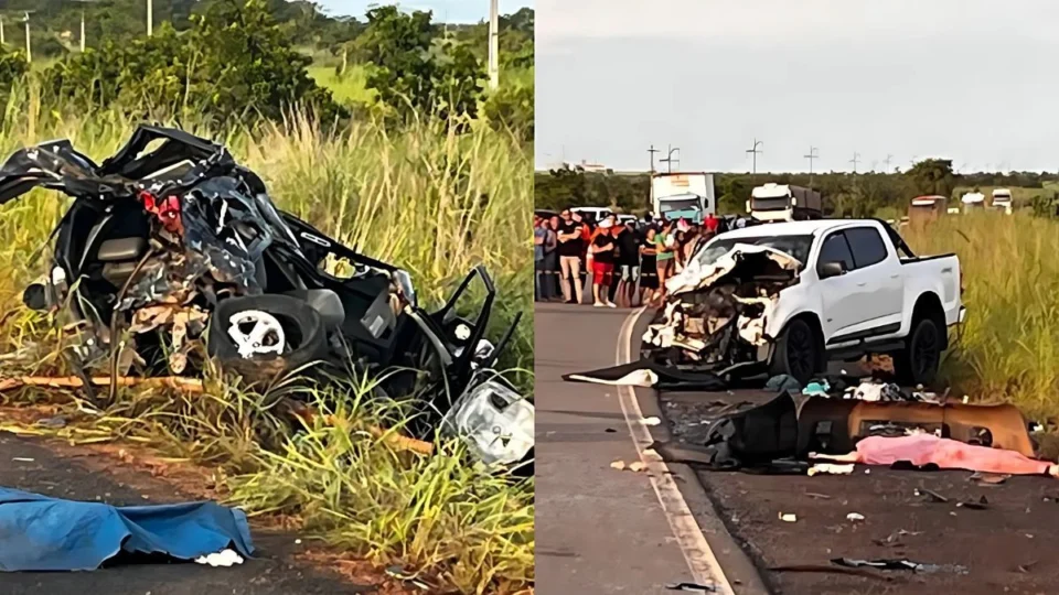 Três pessoas morrem e sete ficam feridas em acidente na BR-401