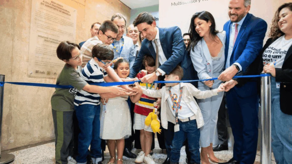 Passageiros autistas e neurodivergentes ganham sala de acolhimento no Aeroporto de Brasília