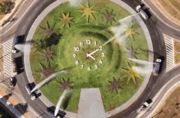 Vandalismo: relógio de flores de Palmas (TO) é alvo de depredação