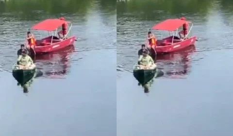 VÍDEO: corpo é encontrado boiando no Balneário do Miriti em Manacapuru