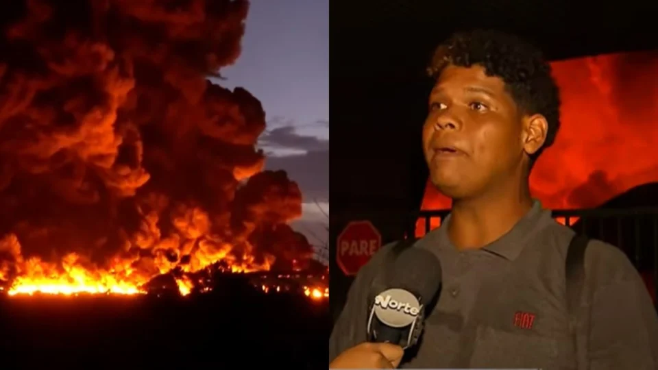 VÍDEO: funcionário relata explosões em incêndio em fábrica de Manaus: ‘se a chefe não ligasse, eu estaria lá dentro’