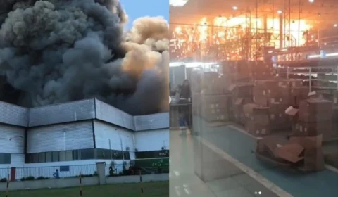 VÍDEO: ‘tinha brigadistas, mas não deu tempo’, diz funcionário após incêndio em fábrica de Manaus