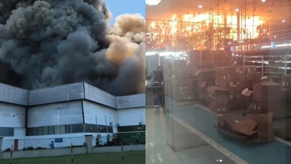 VÍDEO: ‘tinha brigadistas, mas não deu tempo’, diz funcionário após incêndio em fábrica de Manaus