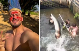 Jon Vlogs pode levar multa milionária do Ibama após polêmica com pirarucus em Manaus