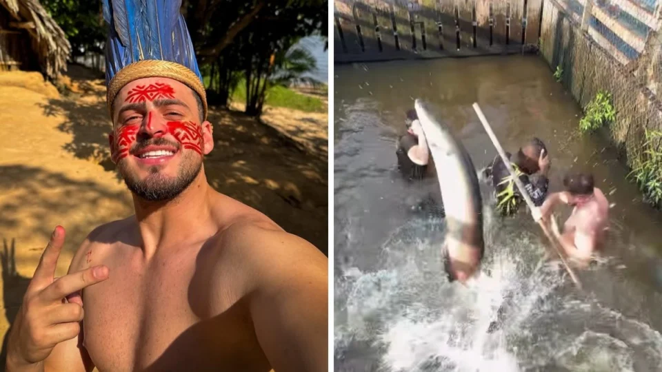 Jon Vlogs pode levar multa milionária do Ibama após polêmica com pirarucus em Manaus