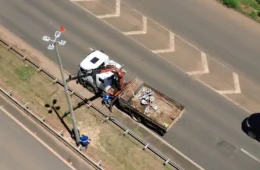 Roraima inicia instalação de iluminação em 7,5 km da BR-174