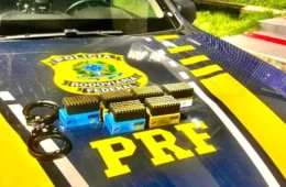 PRF apreende 300 munições na BR-432 em Caracaraí