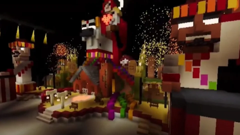 Jovem de Parintins recria Catedral e Bumbódromo no Minecraft e viraliza na web