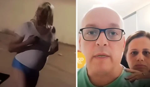 Pastor choca fiéis ao ser flagrado de calcinha e peruca loira; veja vídeo