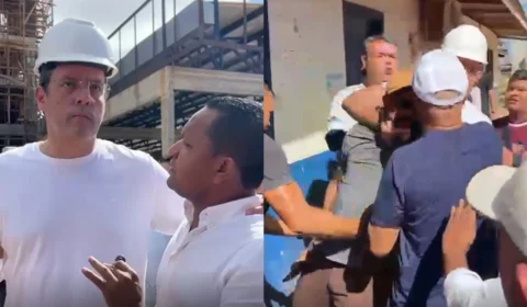 VÍDEO: prefeito de Macapá agride jornalista com ‘mata-leão’ durante entrevista