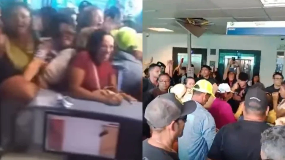 Protesto de professores termina em confusão no prédio da Seduc em Porto Velho; veja vídeo