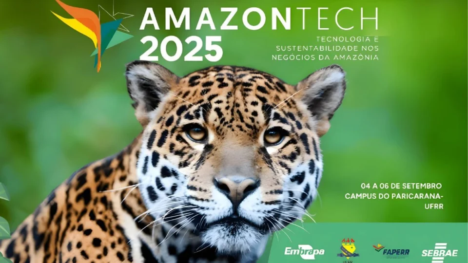 Boa Vista sedia AmazonTech 2025, o maior evento de inovação e sustentabilidade do estado
