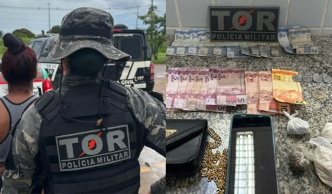 Mulher é presa por tráfico de drogas no bairro Pricumã em Boa Vista