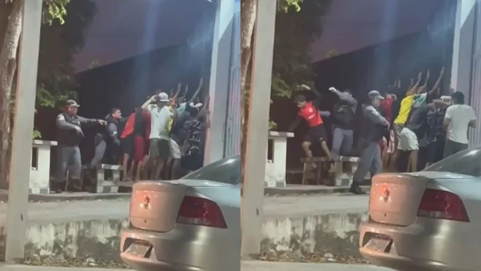 VÍDEO: cabo da PM aparece agredindo adolescentes durante abordagem no Amazonas