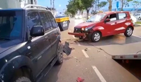 VÍDEO: motorista foge após causar acidente em bairro de Porto Velho
