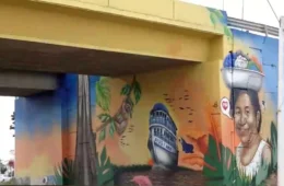 VÍDEO: Trevo do Roque ganha mural que une Amazônia e história de Porto Velho