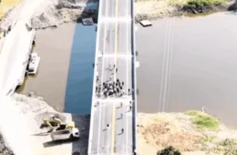 Ponte sobre o Rio Curuçá será liberada na segunda-feira (29); obra custou R$ 43 milhões