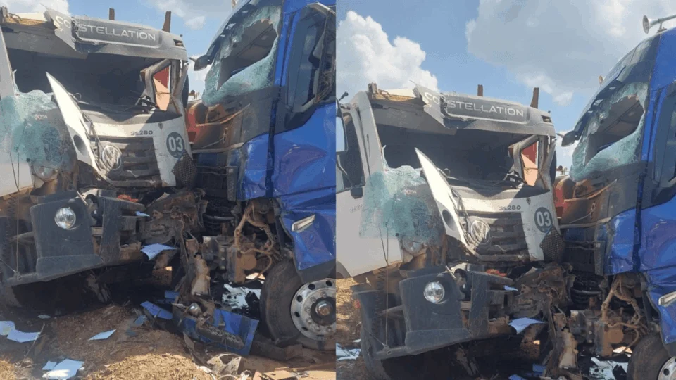 Caminhoneiro morre em colisão frontal na Serra da Lua no Cantá