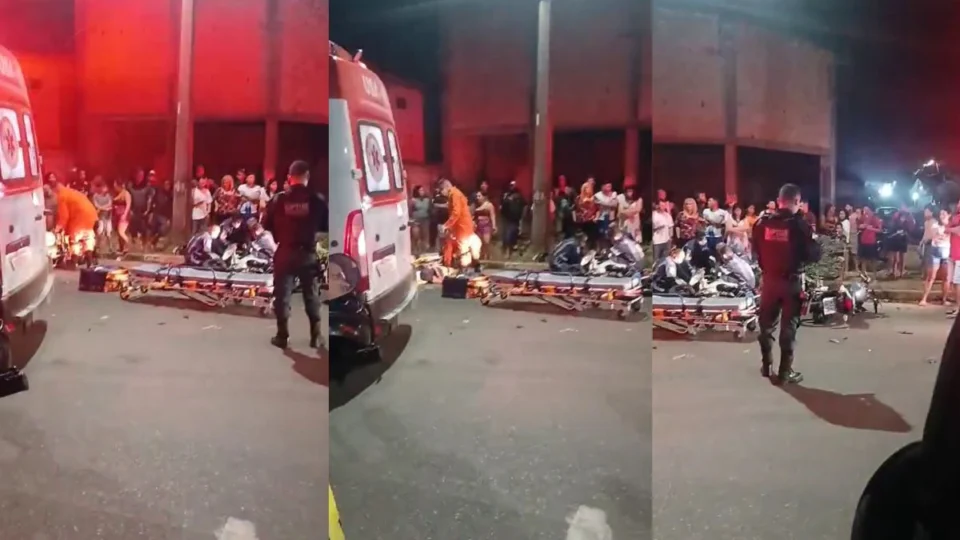 Motociclista foge de abordagem da GCM, dirige na contramão e causa acidente