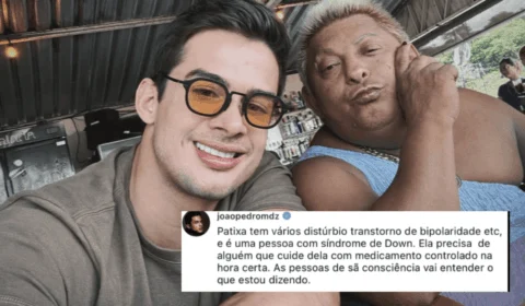 João Pedro sai em defesa de Patixa Teló após polêmica em vídeo: ‘ela precisa de alguém que cuide dela’