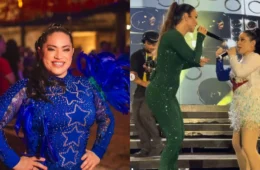 Conheça Rebecca Grana, artista do Amazonas que dividiu o palco com Ivete Sangalo no ‘Sou Manaus 2025’
