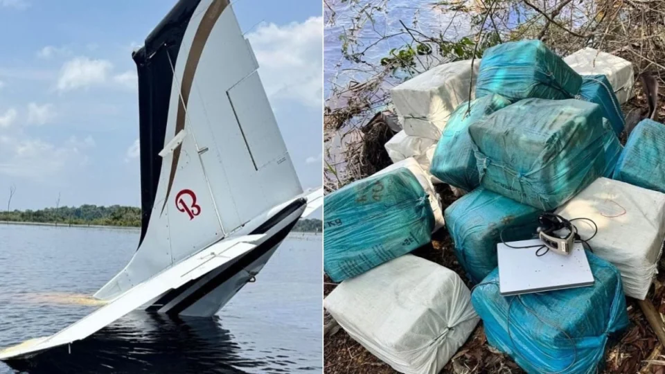 FAB intercepta aeronave com drogas na Amazônia