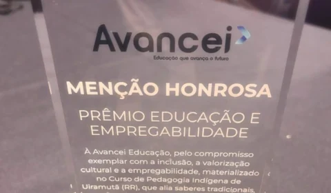 Avancei Brasil recebe menção honrosa por projeto com estudantes indígenas em Uiramutã