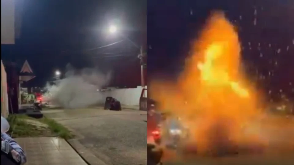 VÍDEO: granada encontrada em caixa de papelão é detonada pelo Grupo Marte em Manacapuru