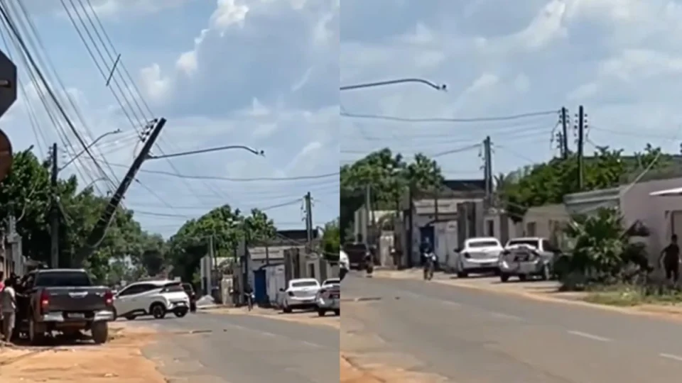 Motorista é preso após causar acidentes e deixar bairro sem energia em Boa Vista