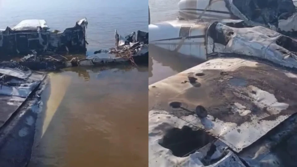 Avião é achado destruído em área de difícil acesso no Sul de Roraima