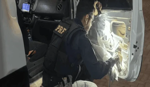 PRF apreende cocaína escondida em caminhonete no Sertão da Paraíba