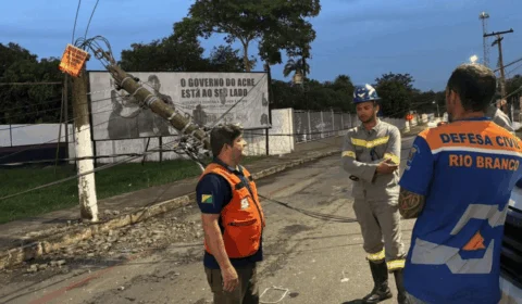 Temporal causa 9 ocorrências em Rio Branco e Defesa Civil alerta para novos episódios