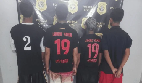 Polícia Civil apreende quatro adolescentes suspeitos de assalto no interior do Acre