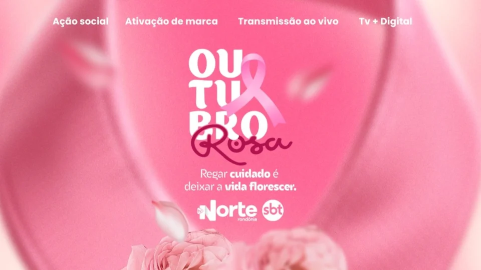 VÍDEO: TV Norte Rondônia realiza programa especial do Outubro Rosa com serviços e transmissão ao vivo