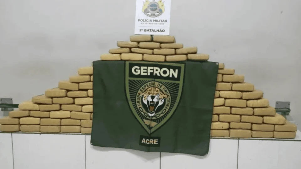 Apreensão de 123 kg de drogas gera prejuízo milionário ao tráfico no Acre