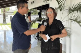 Em agenda no Acre, senadora Damares defende Eduardo Bolsonaro e culpa Lula por tarifas dos EUA