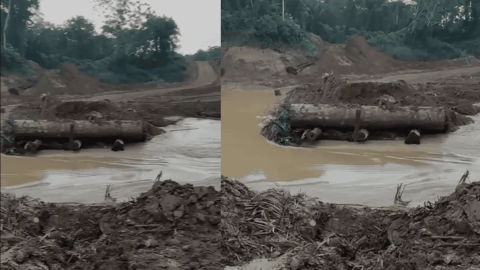 Madeireira desobstrui rio no Acre após ação do Ministério Público