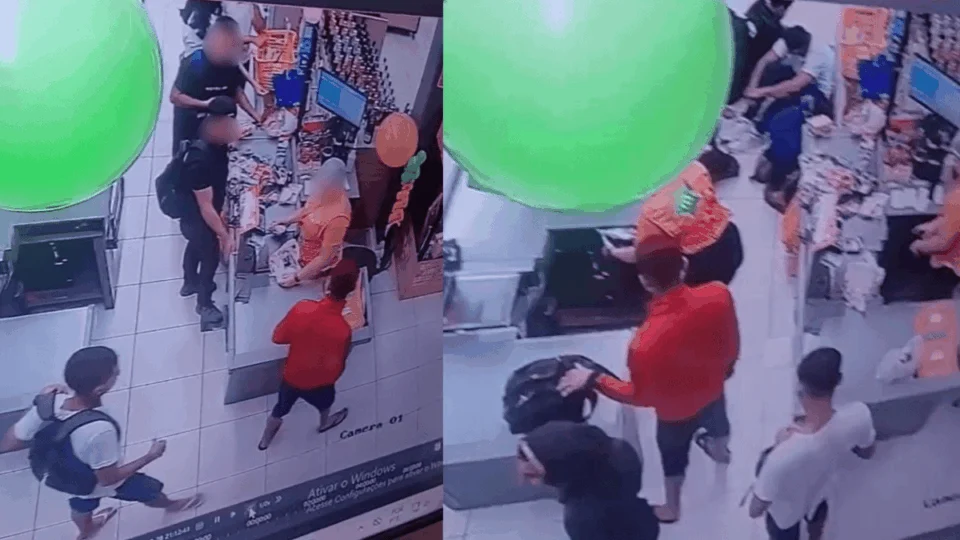 Criminosos armados rendem clientes e funcionários durante assalto em supermercado no Acre