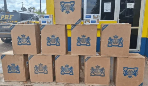 Polícia Rodoviária Federal apreende 5 mil maços de cigarros contrabandeados no interior do Acre
