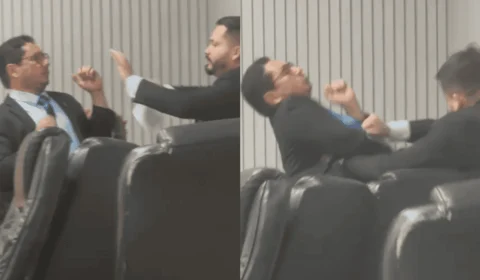 VÍDEO: Vereadores trocam socos durante sessão e caso vai parar na delegacia